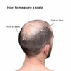How to measure a scalp