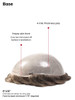 Mens Toupee M111 8"x10" Thinnest Skin Base Hairpiece Disposable