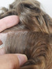 M158 Mens Toupee 8"x 10" Human Hair Skin Base French Lace Top