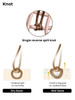 Single reverse split knot