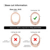 hairpiece base cut information