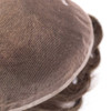 French lace hairpiece for men