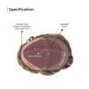 specification of toupee