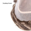 Scallop Front Hair System